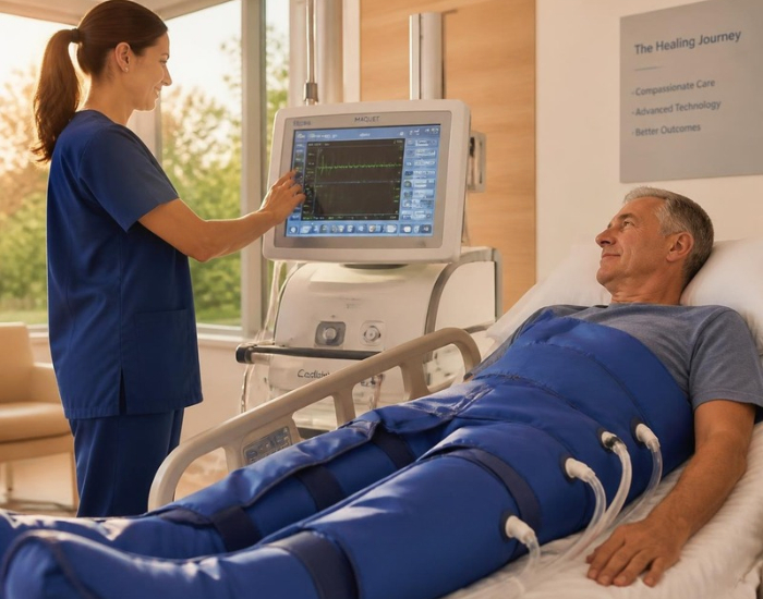 how does counterpulsation therapy improve blood flow