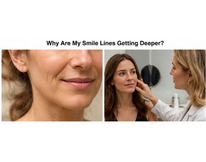 Why Are My Smile Lines Getting Deeper?